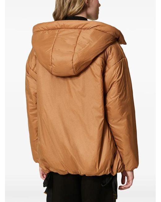 Twinset Brown Reversible Padded Jacket