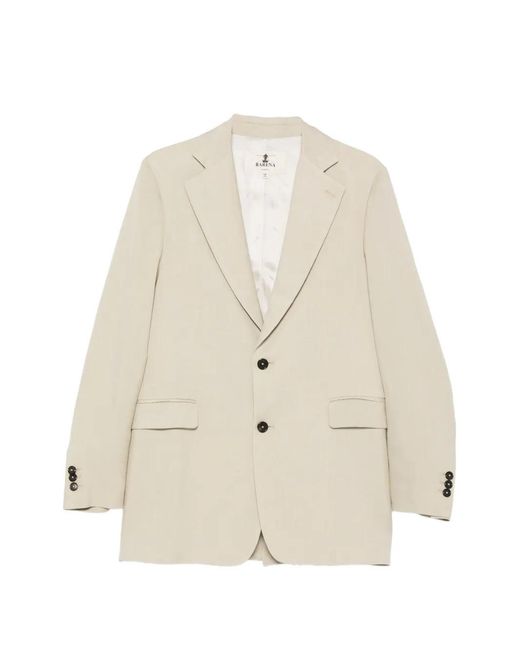 Barena Natural Buttoned Blazer