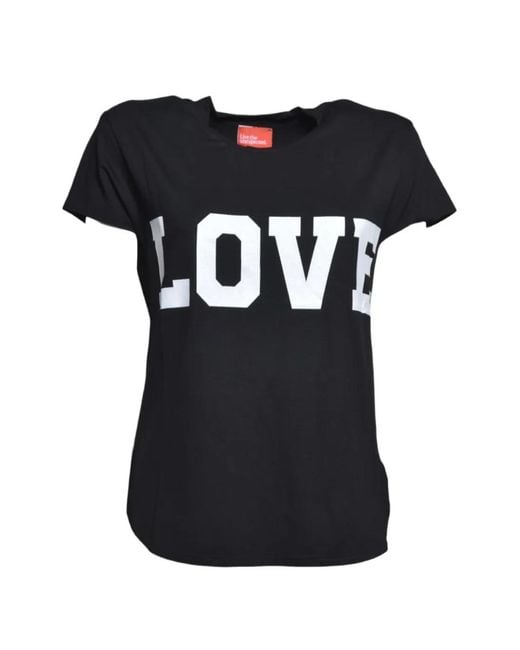..,merci Black Short-Sleeves T-Shirt