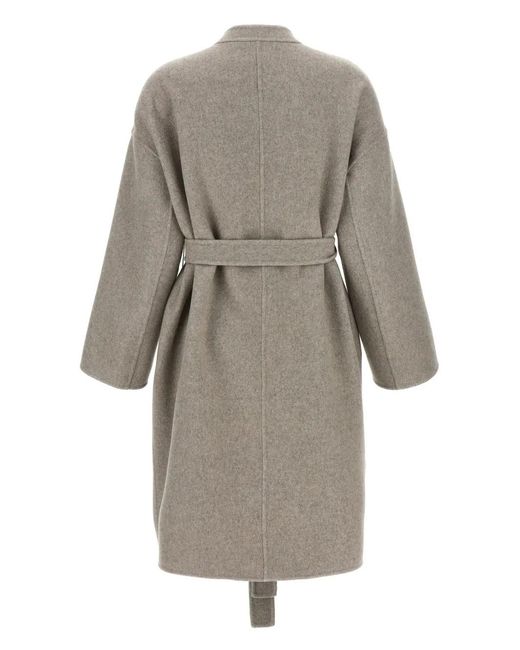 The Row Gray 'Ilde' Coat