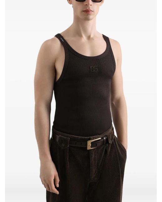 Dolce & Gabbana Black Dolce & Gabbana Top for men