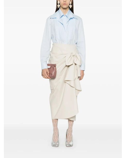 Viktor & Rolf White Triple-Layer Shirt