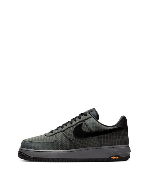 Nike Black Air Force 1 '07 Lx Vibram Sneakers for men