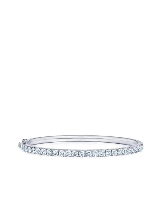 Kwiat White 18Kt Diamond Stackable Bangle