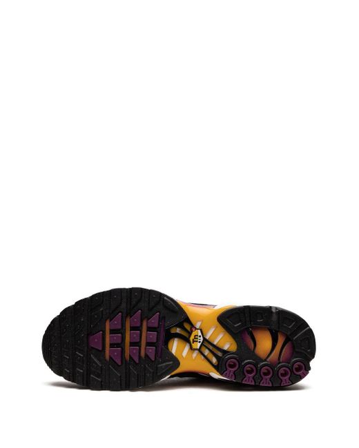 Nike Air Max Plus "black/university Gold/viotech" Sneakers