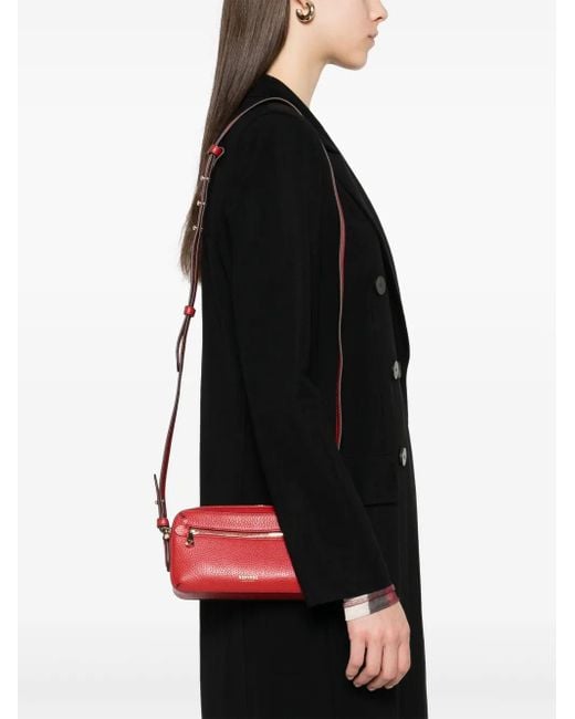 Aspinal Red Camera Mini Bag