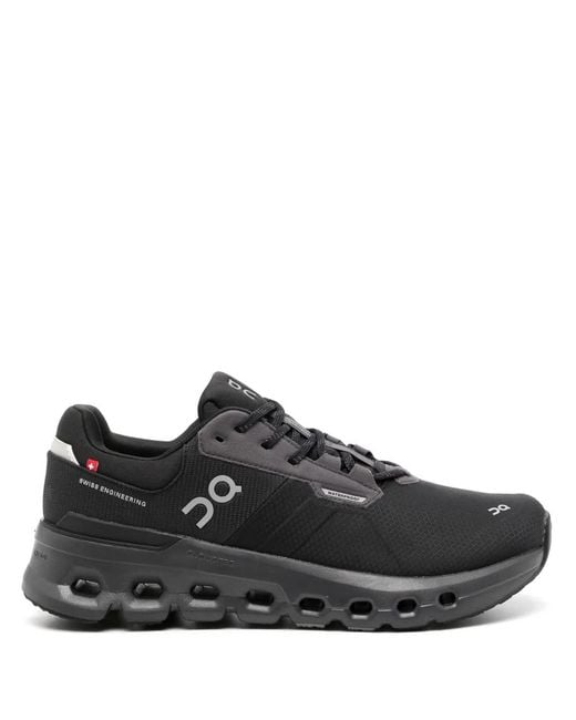 On Shoes Black Cloudrunner 2 Sneakers for men