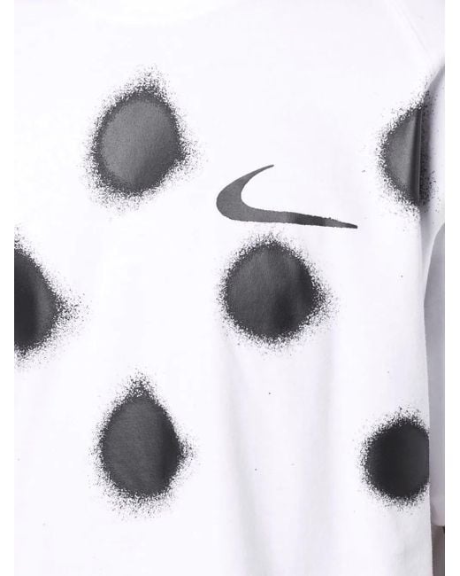 NIKE X OFF-WHITE White Iss Cotton T-Shirt for men
