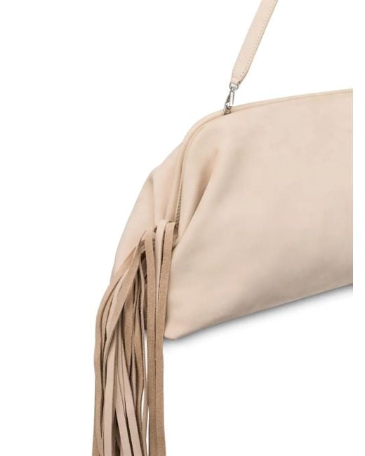 Philosophy Di Lorenzo Serafini フリンジ クラッチバッグ Natural