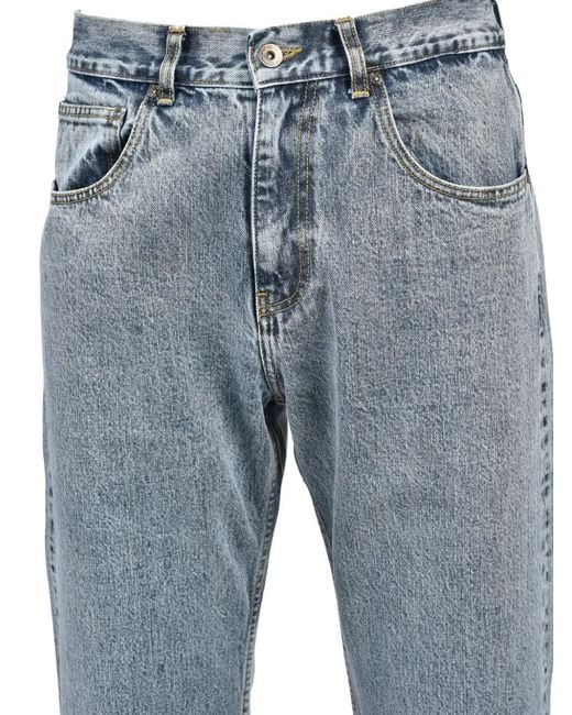 Second/Layer Big Papi Jeans Met Logo-Patch in het Blue voor heren