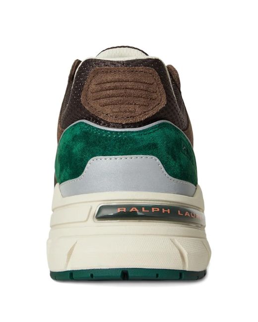 Polo Ralph Lauren Green Trackster 250 Sneakers for men
