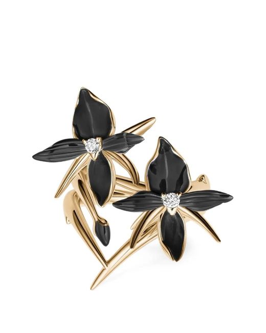 Shaun Leane Metallic Orchid Diamond Ring