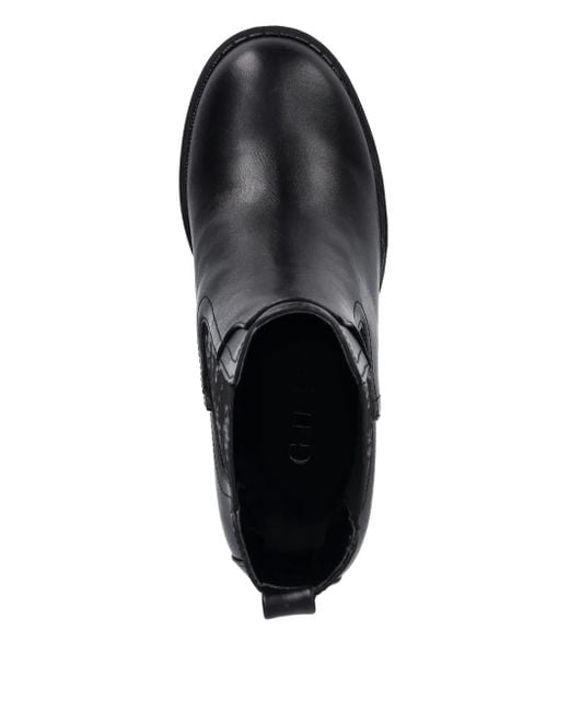Guess Black 90Mm Nealle 4G Logo-Detail Ankle Boots
