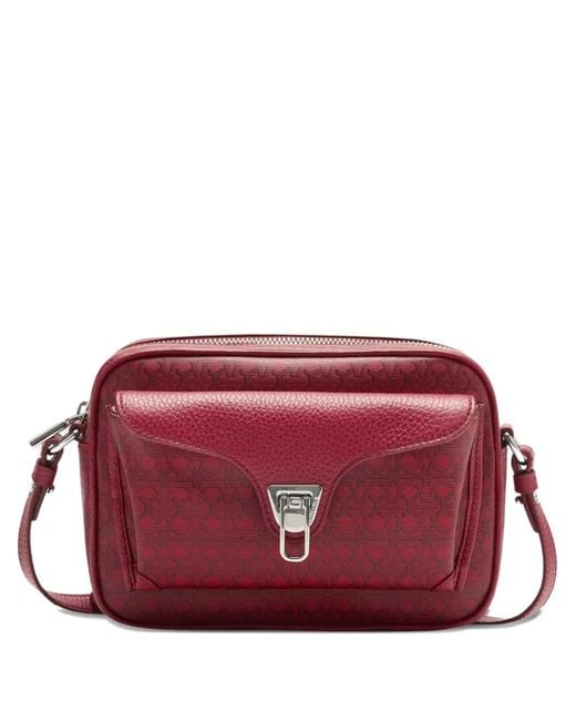 Coccinelle Red Beat Shoulder Bag