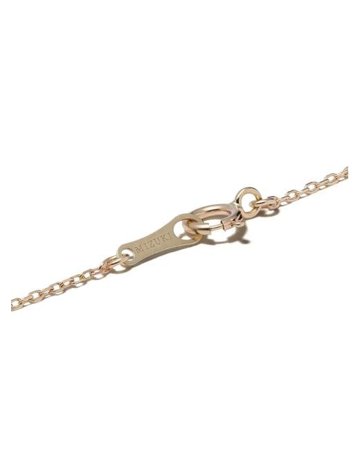 Mizuki Metallic 14Kt Sea Of Beauty Diamond Necklace