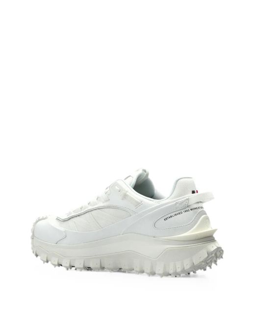 Moncler White Trailgrip Gtx Low Top Sneakers for men