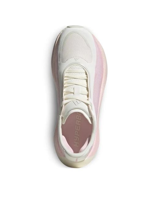 Adidas Pink Hyperboost Edge Sneakers
