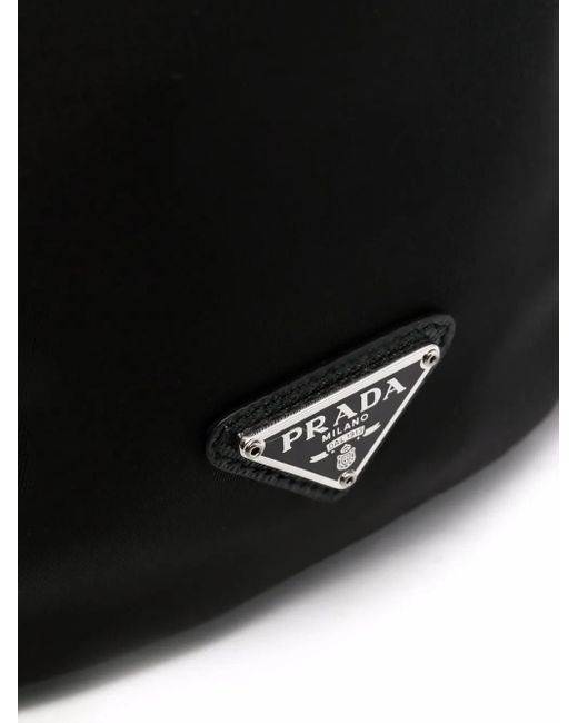 Prada Black Mini Re-nylon Bucket Pouch