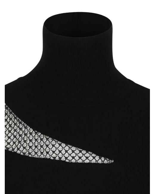 Abito Midi Con Strass di Genny in Black