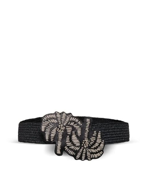 Johanna Ortiz Black The Living And The Afterlife Woven Belt