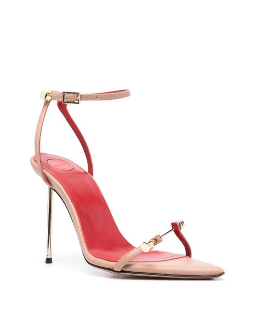 HARDOT Pink 100Mm Carnal Love Sandals