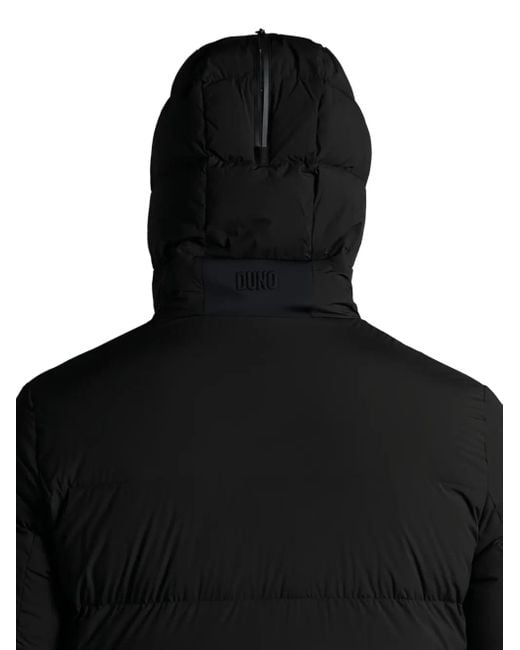 DUNO Black Jump Puffer Jacket for men