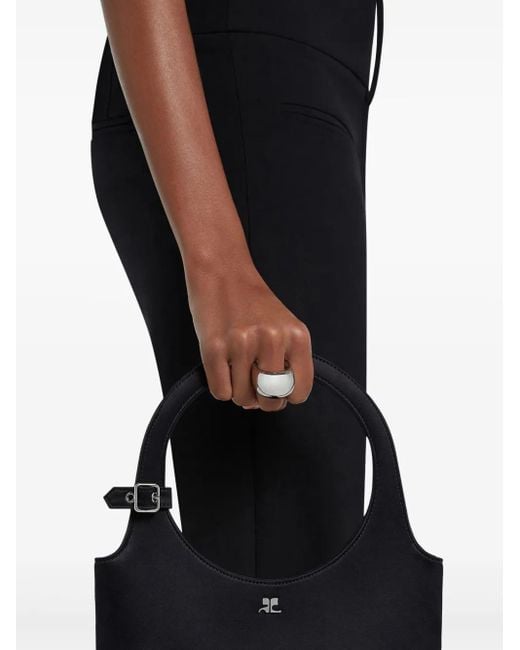 Courreges White Infinity Ring