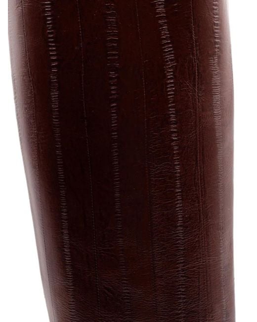 Castagna Brown Debby Tapered-Toe Boots
