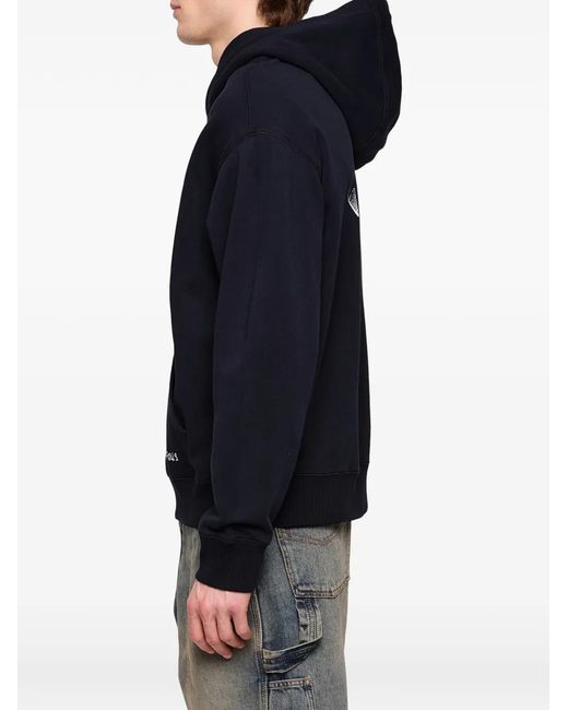 Zadig & Voltaire Blue Sacha Long-Sleeves Hoodie for men