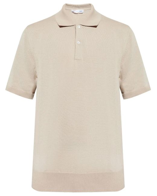 Comme des Garçons Natural Short-Sleeved Polo Shirt for men