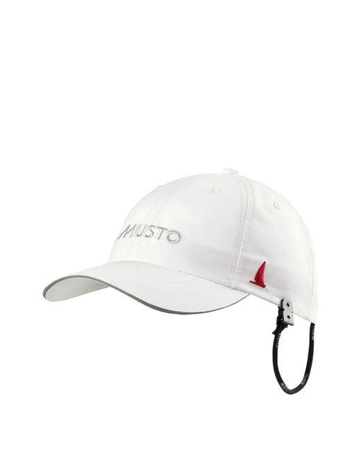 Musto White Logo-Embroidered Baseball Cap