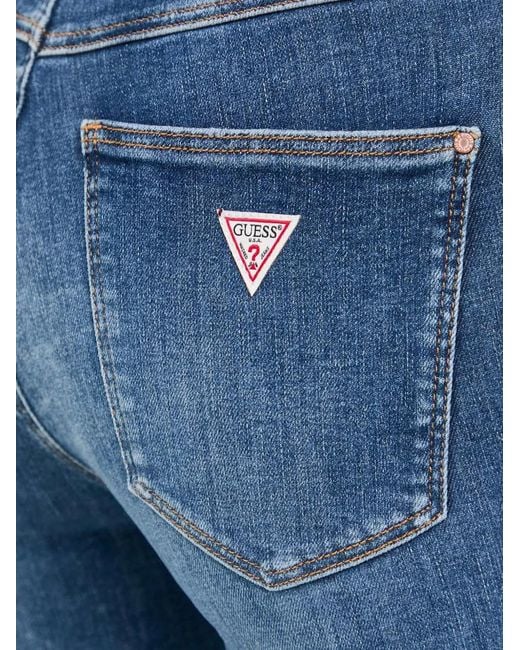 Guess Blue 1981 Five-Pocket Skinny Jeans
