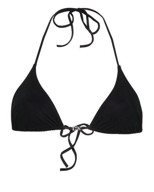 Top bikini Icon Clubbing di DSquared² in Black