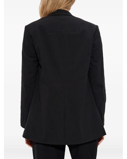 AllSaints Black Essen Buttoned Jacket