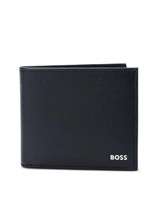 Boss Black Leather Wallet for men