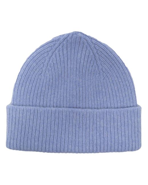 Le Bonnet Blue Knitted Beanie Hat