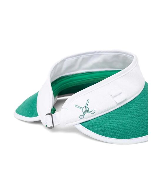 Kangol Green Logo Visor Hat