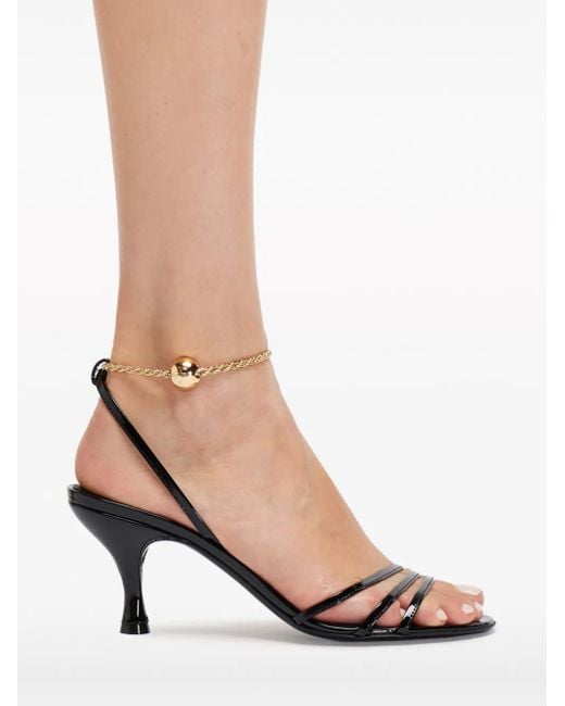 Ferragamo Metallic Sandals