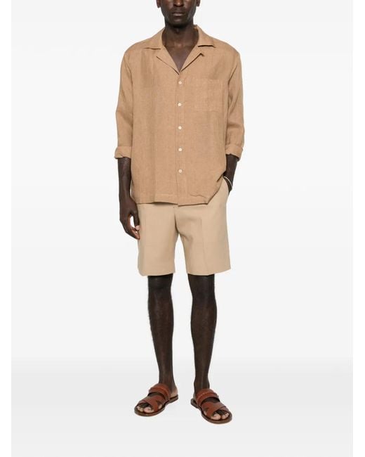 Zegna Natural Elasticated Shorts for men