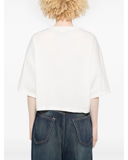 Camiseta Hadio Essentiel Antwerp de color White
