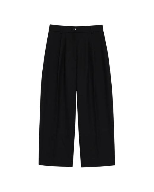Anine Bing Black Brice Chino Trousers