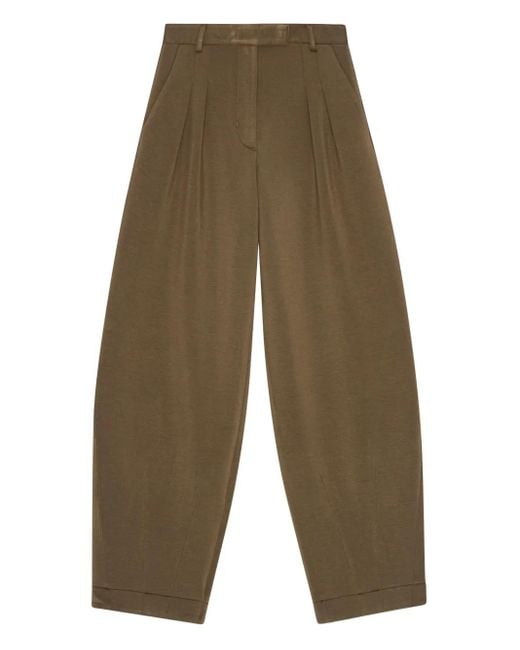 Remain Green Plissierte Tapered-Hose