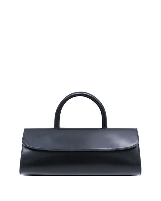 By Far Blue Mini Longa Shoulder Bag