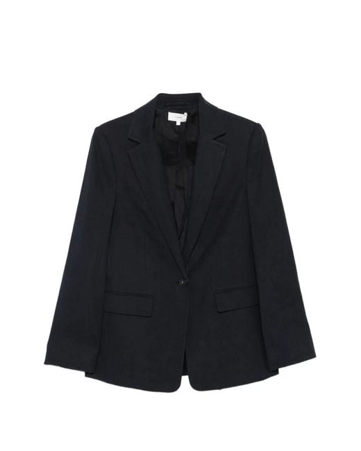 Vince Blue Blazer Boutonné