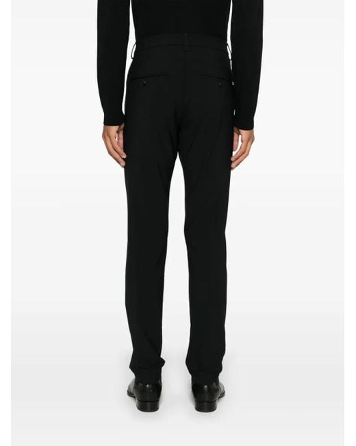 Dondup Black Gaubert Chino Trousers for men