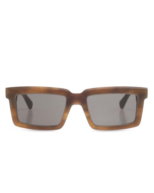 Mykita Gray Dakar Rectangle-frame Sunglasses
