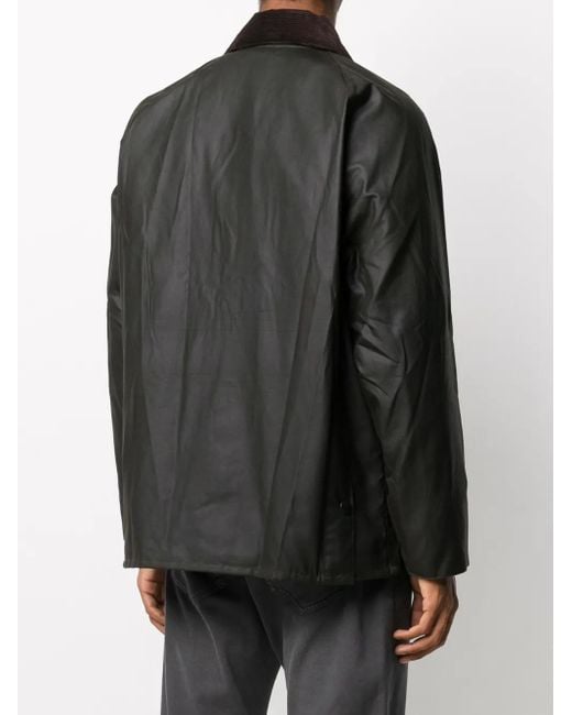 Barbour Black Bedale Wax Jacket for men