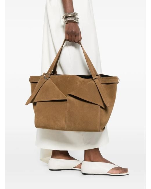 Coperni Brown Folded Tote Bag