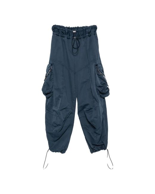 The Attico Blue Cargo Pants