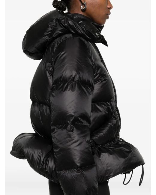 Veste Matelassée À Capuche Sacai en coloris Black